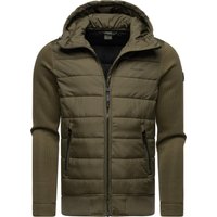 Ragwear Steppjacke "Hallmar Hood", mit Kapuze, Coole Herren Übergangsjacke mit weichen Ärmeln und Kapuze von Ragwear