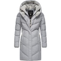 Ragwear Steppmantel "Natalka Cosy" wasserdichter Mantel mit flauschigem Kunstfell-Kragen von Ragwear