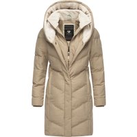Ragwear Steppmantel "Natalka Cosy", Damen Wintermantel mit flauschigem Kunstfell am Kragen von Ragwear