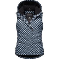 Ragwear Steppweste "Hesty Print" Weste mit abnehmbarer Kapuze und Hahnentritt Muster Ragwear Steppweste "Hesty Print" Weste mit abnehmbarer Kapuze und Hahnentritt Muster von Ragwear