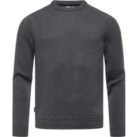 Ragwear Strickpullover "Larrs" stylischer Herren Sweatpullover mit Rippbündchen von Ragwear