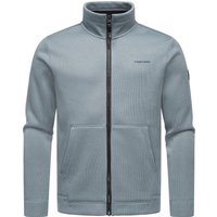 Ragwear Sweatjacke "Fabbian Collar" Herren Basic Feinstrick-Jacke von Ragwear