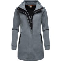 Ragwear Sweatjacke "Letrice Bonded" Elegante Zip-Jacke mit hohem Kragen in Feinstrickoptik von Ragwear