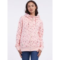 Ragwear Sweatjacke "NESKA FLOWER ZIP COMFY", mit Alloverdruck und gemütlicher Kapuze mit Kordelzug von Ragwear