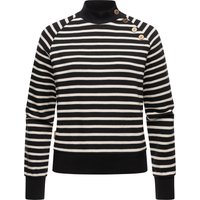 Ragwear Sweatshirt "Majjorka" Stylisches Damen Langarmshirt mit Rippbündchen und Zierknöpfen von Ragwear