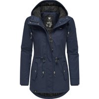 Ragwear Winterjacke "Monadis Black Label" mit Kapuze stylischer Winterparka für die kalte Jahreszeit von Ragwear