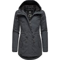 Ragwear Winterjacke "Monadis Black Label" mit Kapuze stylischer Winterparka für die kalte Jahreszeit von Ragwear