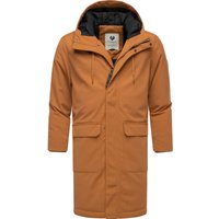 Ragwear Wintermantel "Mr Them Long" lange wasserdichte Herren Winterjacke mit Kapuze von Ragwear
