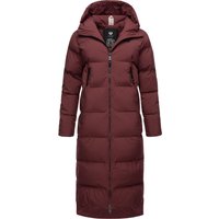 Ragwear Wintermantel "Patrise", Extralanger Damen Winter Steppmantel mit Gehschlitzen von Ragwear