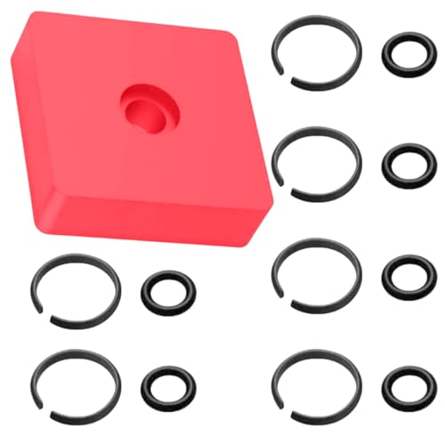 3 Sets 3/8 Zoll Impact Retaining Ring Clip Impact Friction Rings with O-Ring, Including Retainer Rings Amboss Install Tool Compatible with Milwaukee Electric & Pneumatic 3 Sets 3/8 Zoll Impact Retaining Ring Clip Impact Friction Rings with O-Ring, Including Retainer Rings Amboss Install Tool Compatible with Milwaukee Electric & Pneumatic von Raheem