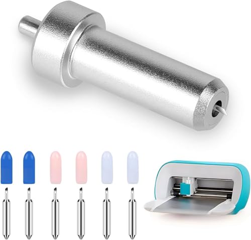 Raheem 3MM Cricut Joy Schneidklingen Set mit 3.0 Messerhalter + 6 Klingen für präzises Schneiden von Karten Papier Vinyl und mehr Cricut Joy Extra Zubehör Raheem 3MM Cricut Joy Schneidklingen Set mit 3.0 Messerhalter + 6 Klingen für präzises Schneiden von Karten Papier Vinyl und mehr Cricut Joy Extra Zubehör von Raheem
