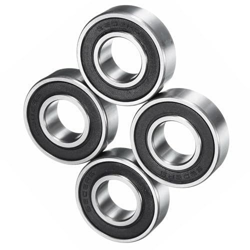 Raheem 4 Stück 6202 Schubkarre Lager 16x35x11mm Doppelt Geschützte Rillenkugellager 6202-16-2RS Kugellager für DIY, Drehbänke, Motoren, 3D-Drucker, Fräsmaschinen, Verschiedene Mechanische Geräte Raheem 4 Stück 6202 Schubkarre Lager 16x35x11mm Doppelt Geschützte Rillenkugellager 6202-16-2RS Kugellager für DIY, Drehbänke, Motoren, 3D-Drucker, Fräsmaschinen, Verschiedene Mechanische Geräte von Raheem