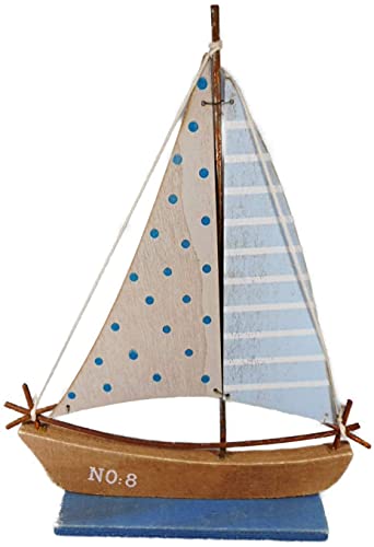 Rahlf Fischerboot NO: 8 Kutter 27 x 20,5 cm See Schiff Holz Figur Deko GRF 39.1008 von Rahlf