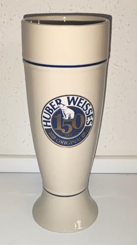 Sammelkrug/Bierkrug Huber Weisse/Steinkrug / 0,5 Liter/Weißbierglas/Weizenglas / 150 Jahre von Rahm