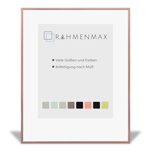 RahmenMax Aluminium-Bilderrahmen KAINUU 45x60cm. Kupfer Dekor mit Acrylglas klar 1mm. Posterrahmen in 6 Farben erhältlich mit Größenauswahl. Anfertigung nach Maß möglich. RahmenMax Aluminium-Bilderrahmen KAINUU 45x60cm. Kupfer Dekor mit Acrylglas klar 1mm. Posterrahmen in 6 Farben erhältlich mit Größenauswahl. Anfertigung nach Maß möglich. von RahmenMax