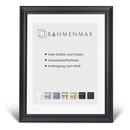 RahmenMax Neapel Barock Bilderrahmen Posterrahmen 67,5x90 cm Puzzlerahmen Fichte Schwarz gemasert 90x67,5 cm mit weissem Hintergrund und klarem Arcylglas RahmenMax Neapel Barock Bilderrahmen Posterrahmen 67,5x90 cm Puzzlerahmen Fichte Schwarz gemasert 90x67,5 cm mit weissem Hintergrund und klarem Arcylglas von RahmenMax