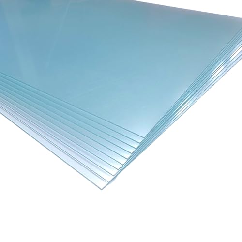 Rahmendesign24 Acrylglas Kunstglas Platten 1mm | 13x18 | Set á 3 Stück | Kunstglas Polystyrol von Rahmendesign24