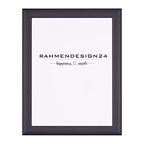 Rahmendesign24 Bilderrahmen Fiona 21x28 Anthrazit Fotorahmen, Wechselrahmen, Posterrahmen, Puzzlerahmen von Rahmendesign24