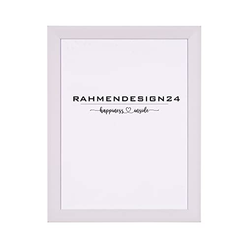 Rahmendesign24 Bilderrahmen Rio 30x90 Weiß (matt) Fotorahmen, Wechselrahmen, Posterrahmen, Puzzlerahmen von Rahmendesign24