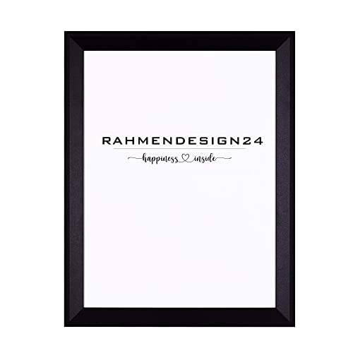 Rahmendesign24 Bilderrahmen Rio 40x50 Schwarz (matt) Fotorahmen, Wechselrahmen, Posterrahmen, Puzzlerahmen von Rahmendesign24
