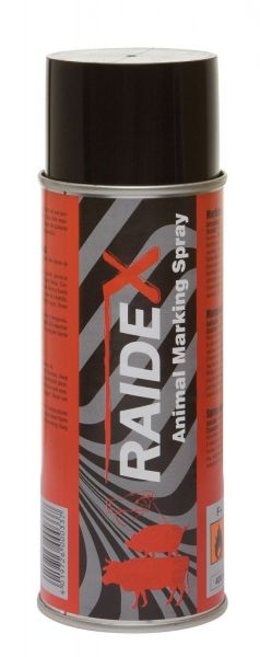 Raidex Viehzeichenspray 400ml Rot, Markierungsspray zur Kennzeichnu... von Raidex
