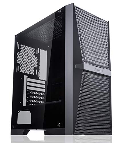 Raijintek Silenos MS, ATX PC Gehäuse mit Seitenteil aus Hartglas, PC Case mit Großflächiges Mesh an der Front, Gaming PC Tower, Tempered Glass Case, Wasserkühler Kompatibilität, Schwarz Raijintek Silenos MS, ATX PC Gehäuse mit Seitenteil aus Hartglas, PC Case mit Großflächiges Mesh an der Front, Gaming PC Tower, Tempered Glass Case, Wasserkühler Kompatibilität, Schwarz von Raijintek