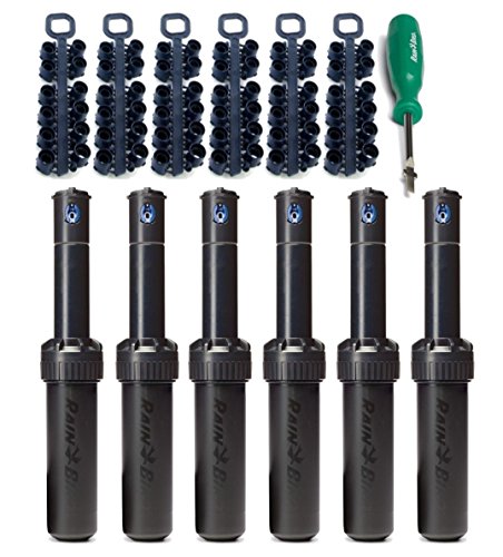 Rain Bird 5000 Series Rotor Sprinkler Heads bundle with Nozzles and Adjustment Tool (6 PACK) von Rain Bird