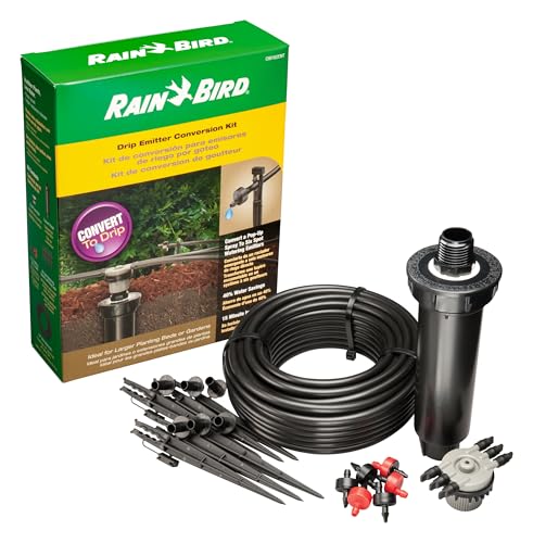Rain Bird CNV182EMS Tropfbewässerungssprinkler-Umrüstsatz, 1800er-Serie Pop-Up zu 6 Tropfstrahlern mit 6,35 mm Schlauch Rain Bird CNV182EMS Tropfbewässerungssprinkler-Umrüstsatz, 1800er-Serie Pop-Up zu 6 Tropfstrahlern mit 6,35 mm Schlauch von Rain Bird