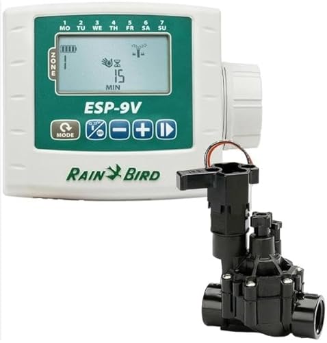 Rain Bird ESP 9 V Kit – DVF – 1 Zone + mit Elektromotorventil von Rain Bird