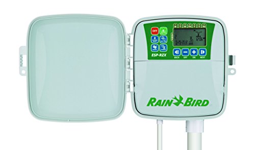 Rain Bird RZX6 Programmierbares Bewässerungssystem, Beregnungssystem, 6 Zonen, für draußen von Rain Bird