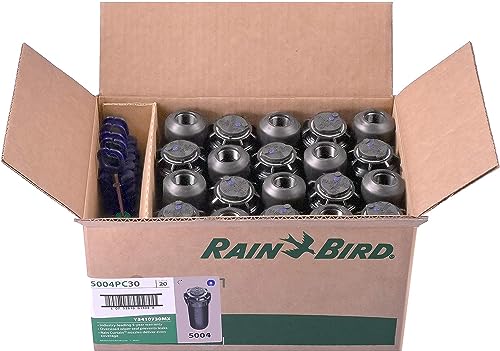 20 Rain Bird verstellbare Rotorköpfe 5004 PC Sprinkler mit Düsen (20) 5004PC30 von Rain Bird