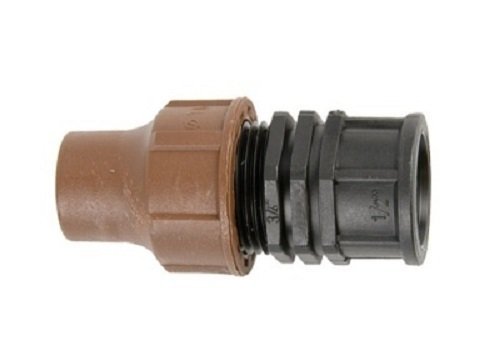 Rain Bird lock quick Verschraubung - 16 mm x 1/2" IG (Klemmverbinder, Klemmverschraubung) von Rain Bird