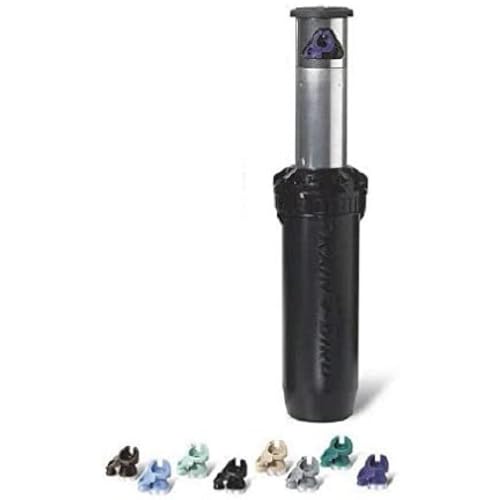 RainBird Falcon PC SS mit Edelstahl Aufstieger Versenkregner, Schwarz, 21 x 7 x 7 cm von RainBird
