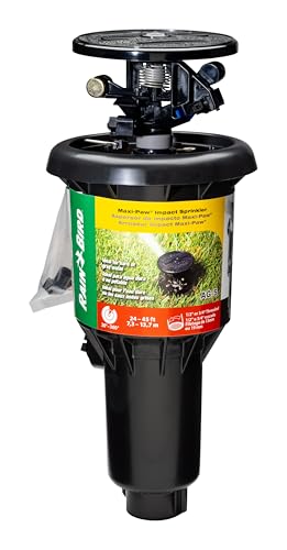 Rain Bird AG-5 Versenkregner für alle Gallonen, verstellbar von 20° - 360° Muster, 61-12,4 m Sprühabstand von Rain Bird