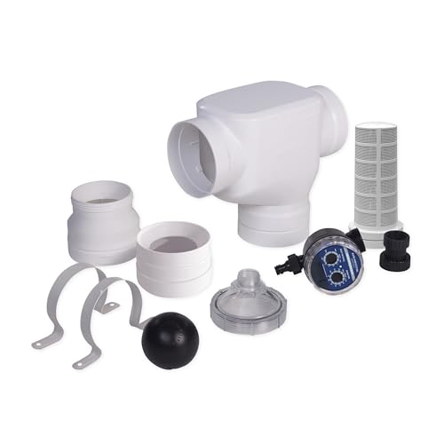 Rain Harvesting First Flush with Catch-All Tee and Electronic Valve - Rainwater Diverter Kit with Customisable Flush Intervals and Anti-Clogging, Optimised Drainage Rain Harvesting First Flush with Catch-All Tee and Electronic Valve - Rainwater Diverter Kit with Customisable Flush Intervals and Anti-Clogging, Optimised Drainage von Rain Harvesting