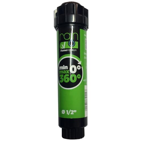 Rain 11998 Sprinkler, versenkbar, Düse 0 – 360 °, Reichweite 1,7 bis 2,5 m von Rain
