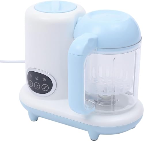 Babybrei-Zubereiter Multifunktions Babynahrungszubereiter, Elektrischer Obstmixer Mix Püree Food Mixer 300W für Baby-Mixer-Lebensmittelzubereitung von RainWeel