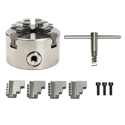 Backenfutter Drehfutter 80 mm Vier Backen Selbstzentrierendes Futter Drechselfutter Backenfutter Drehfutter 80 mm Vier Backen Selbstzentrierendes Futter Drechselfutter von RainWeel