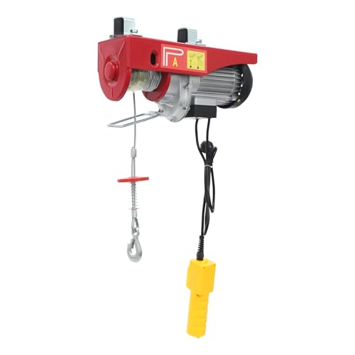 Elektrischer Hebezug 400-800 kg Seilwinde 1300W 2 Hebemodi: Einzelleine und Doppelleinen Hubhöhe: 12 m, 6 m Hubgeschwindigkeit: 10 m/min, 5 m/min Elektrischer Hebezug 400-800 kg Seilwinde 1300W 2 Hebemodi: Einzelleine und Doppelleinen Hubhöhe: 12 m, 6 m Hubgeschwindigkeit: 10 m/min, 5 m/min von RainWeel