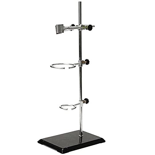 Laborständer, Laborunterstützung Labor Stativ Set Stativklemme Eisen 50cm Schwarz Splitter für Labor Haltekolben Kondensatorrohr Klemmen Muffen Laborständer, Laborunterstützung Labor Stativ Set Stativklemme Eisen 50cm Schwarz Splitter für Labor Haltekolben Kondensatorrohr Klemmen Muffen von RainWeel