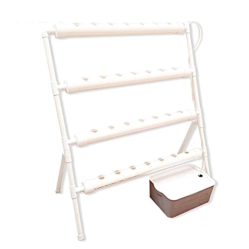 RainWeel Hydroponic Grow Kit, Hydroponische Anzuchtsets Systeme 36 Löcher PVC Hydroponic Pipe 32 mm Rohr Bewässerung System mit Schwammblock für Hydroponisches Experiment und Gemüse Salat Blumen Obst RainWeel Hydroponic Grow Kit, Hydroponische Anzuchtsets Systeme 36 Löcher PVC Hydroponic Pipe 32 mm Rohr Bewässerung System mit Schwammblock für Hydroponisches Experiment und Gemüse Salat Blumen Obst von RainWeel
