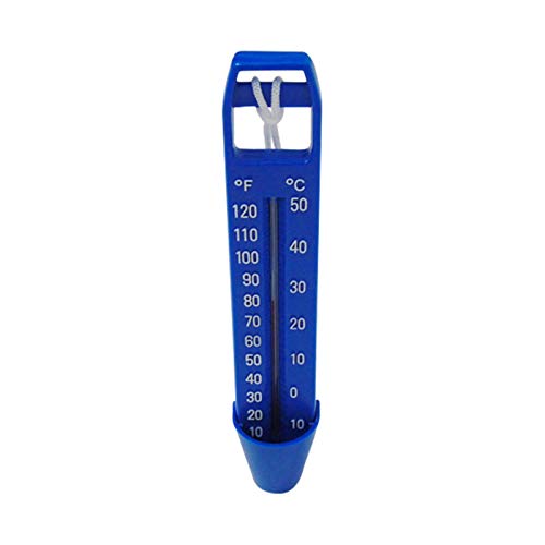 Rainai Poolthermometer, Schwimmbad- und Teichthermometer Premium Wasserthermometer Mit String, Integrierte Tasche & Bruchfestem, Ideal für Alle Außen- / Innenpools, Spas, Whirlpools & Teiche von Rainai