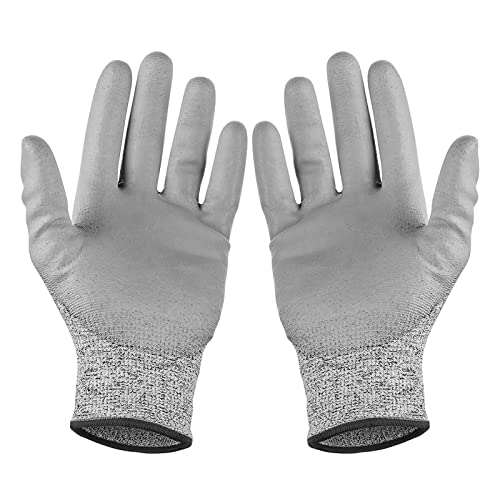 Rainao Schneidhandschuh, Schnittfeste Handschuhe Level 5 Schutz Metzgerhandschuhe, Mehrzweck-Küchenhandschuhe zum Schneiden und Tranchieren von Fleisch von Rainao