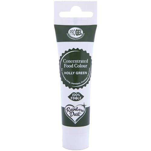 Konzentrierte Lebensmittelfarbe- Holly Grün/Concentrated Paste Food Colouring- Holly Green Konzentrierte Lebensmittelfarbe- Holly Grün/Concentrated Paste Food Colouring- Holly Green von Rainbow Dust