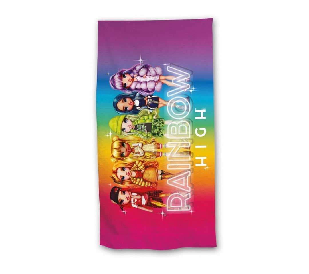 Rainbow High Strandtuch Rainbow High Girls - Mikrofaser Badetuch, Mikrofaser, XL 70x140 cm von Rainbow High