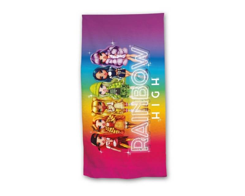 Rainbow High Strandtuch Strandtuch – 70x140 cm, 100% Polyester für den perfekten Strandtag von Rainbow High
