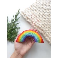 Regenbogenschmuck, Weihnachtsschmuck, Babydekoration, Kindergeschenk, Weihnachtsbaumschmuck, Baumschmuckspielzeug, Weihnachtsdekoration von RainbowHappiness