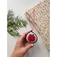 Weihnachtsschmuck, Gehäkelte Feigen, Babydekoration, Kindergeschenk, Weihnachtsbaumschmuck, Baumschmuckspielzeug, Weihnachtsdekoration von RainbowHappiness
