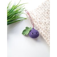 Weihnachtsschmuck, Gehäkelte Feigen, Kindergeschenk, Weihnachtsbaumschmuck, Baumschmuck, Weihnachtsdekoration, Feigen Kawaii von RainbowHappiness
