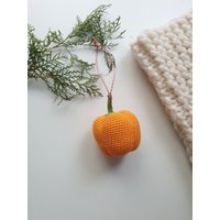 Weihnachtsschmuck, Gehäkelte Paprika, Babydekoration, Kindergeschenk, Weihnachtsbaumschmuck, Baumschmuckspielzeug, Weihnachtsdekoration von RainbowHappiness